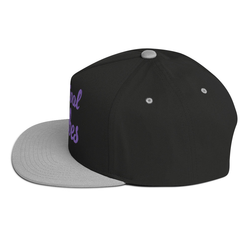 Festival Vibes Flat Bill Cap