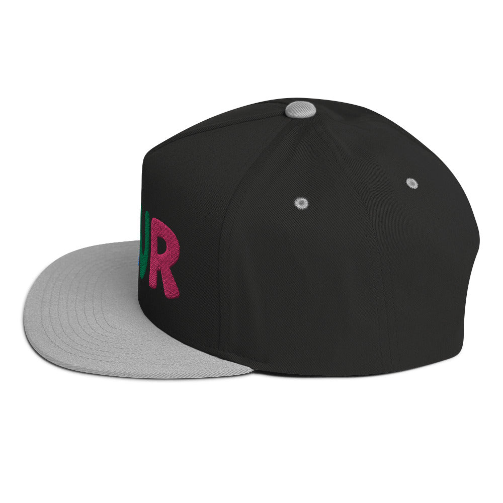 PLUR Flat Bill Cap