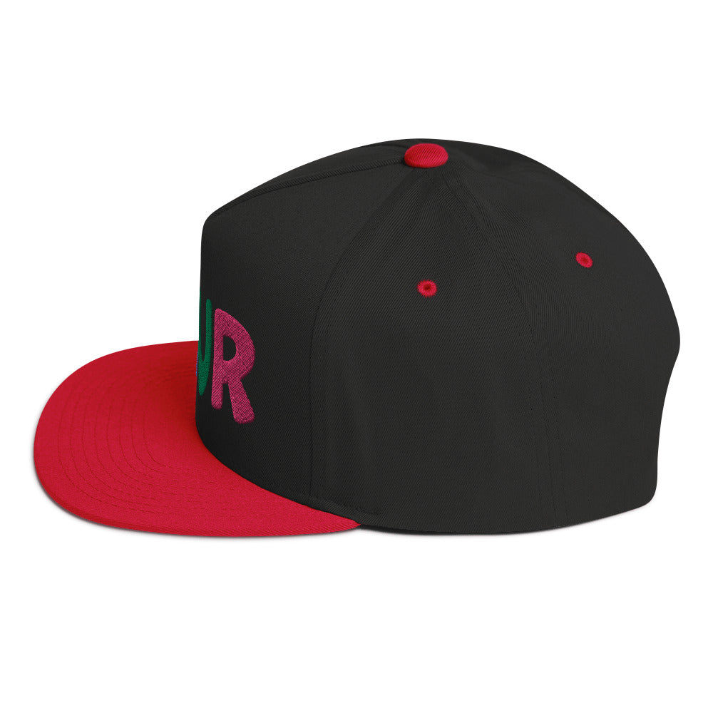 PLUR Flat Bill Cap