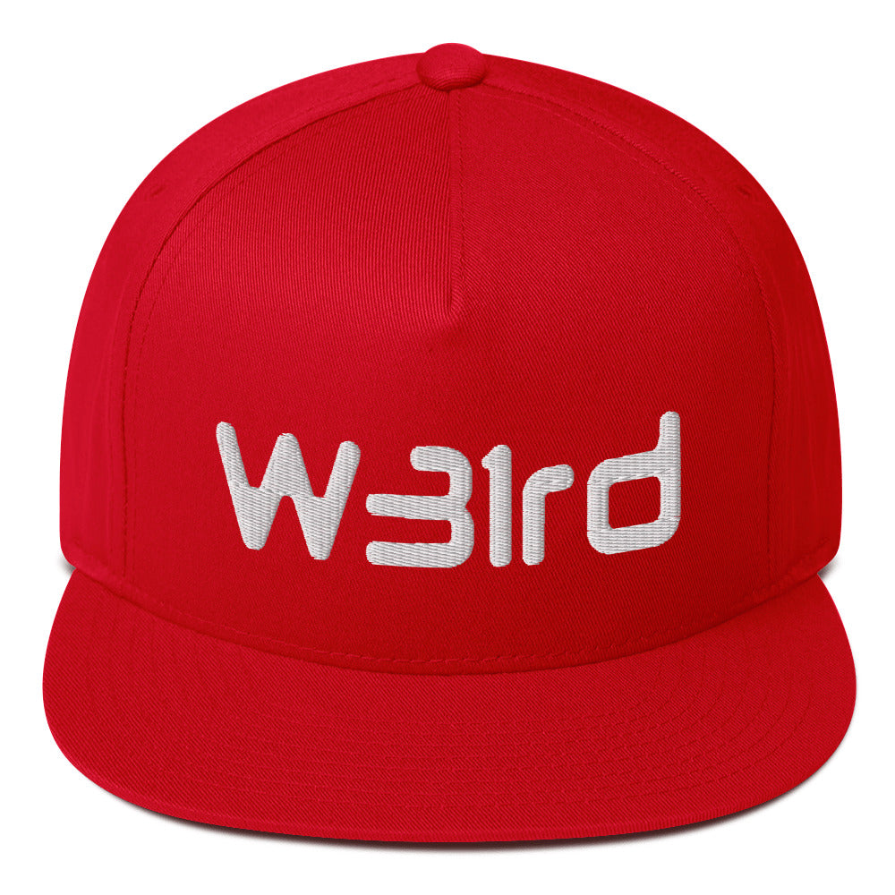 W31rd Flat Bill Cap