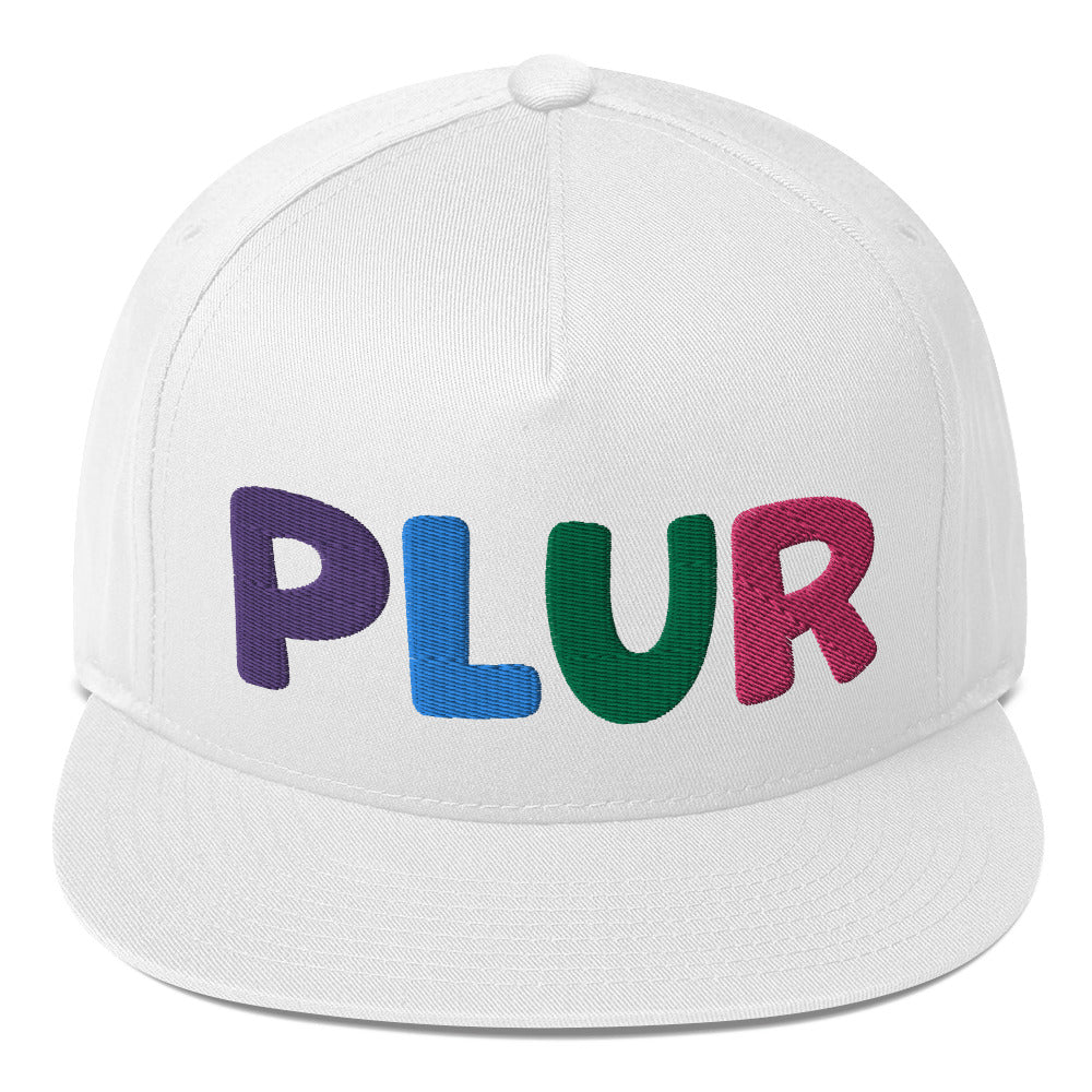 PLUR Flat Bill Cap