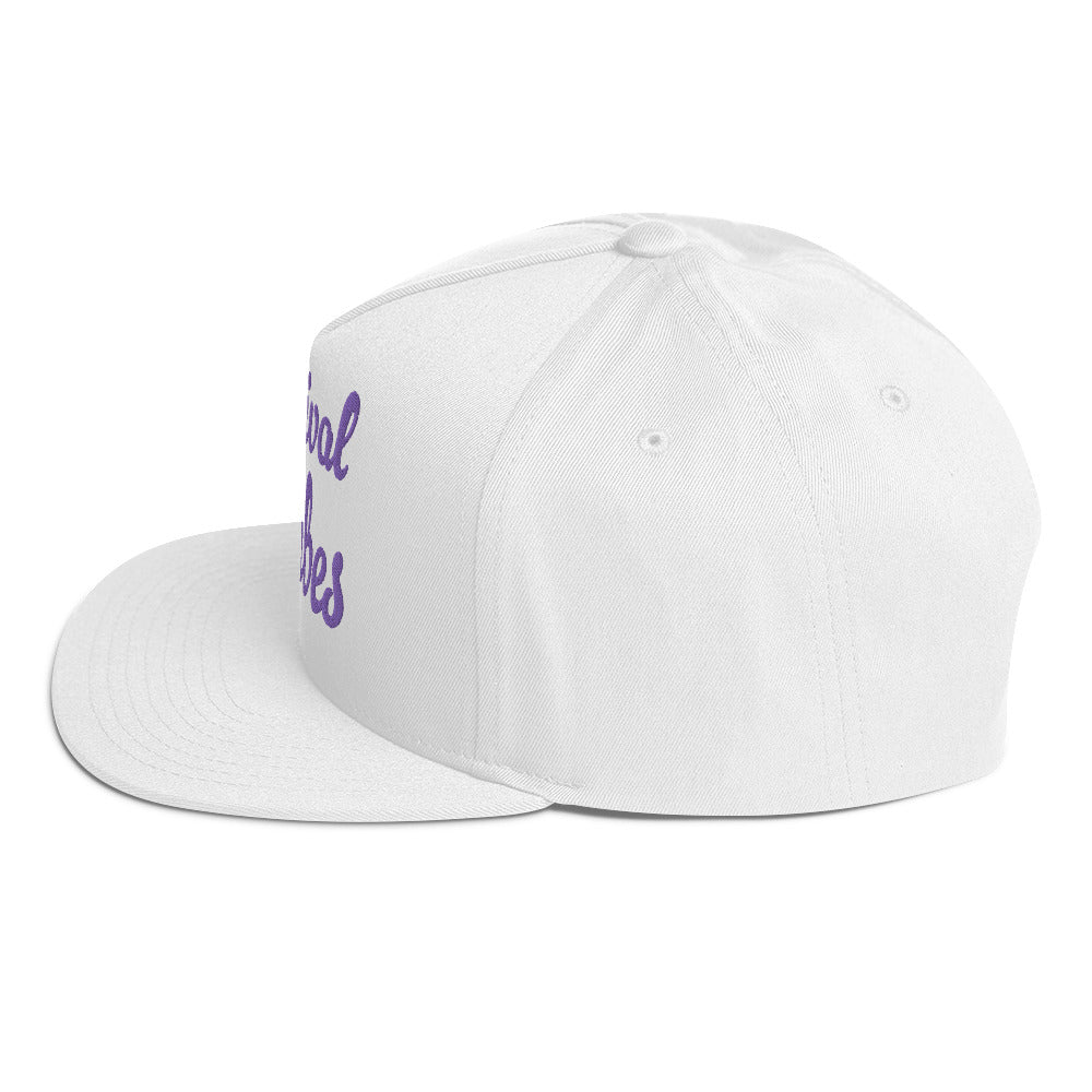 Festival Vibes Flat Bill Cap