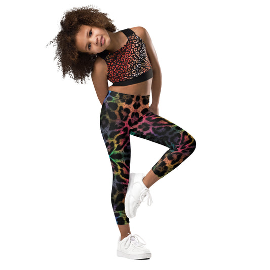 Rainbow Jaguar Kid's Leggings