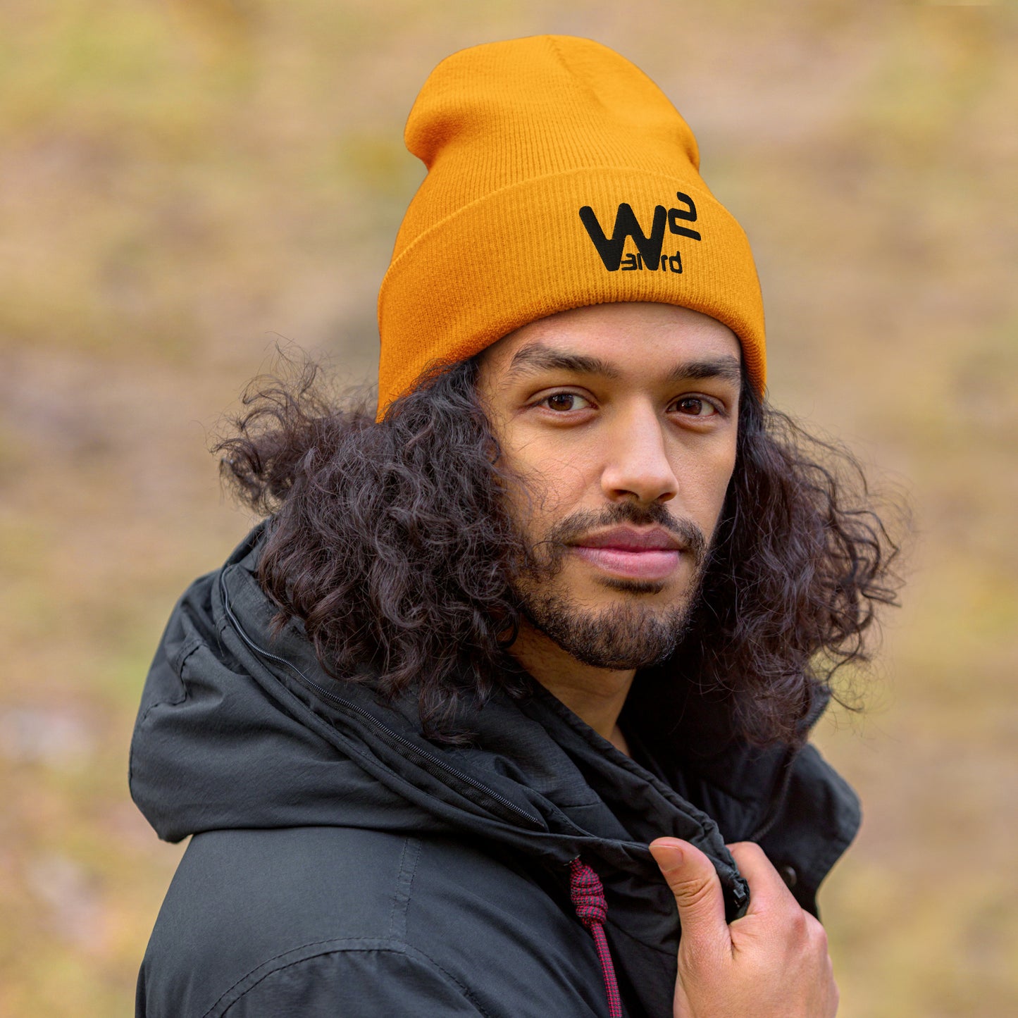 W31rd Squared Cuffed Beanie