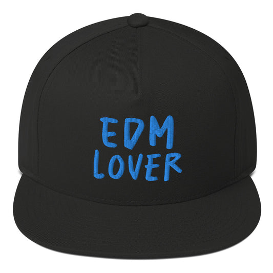 EDM Lover Flat Bill Cap