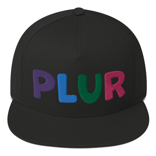 PLUR Flat Bill Cap