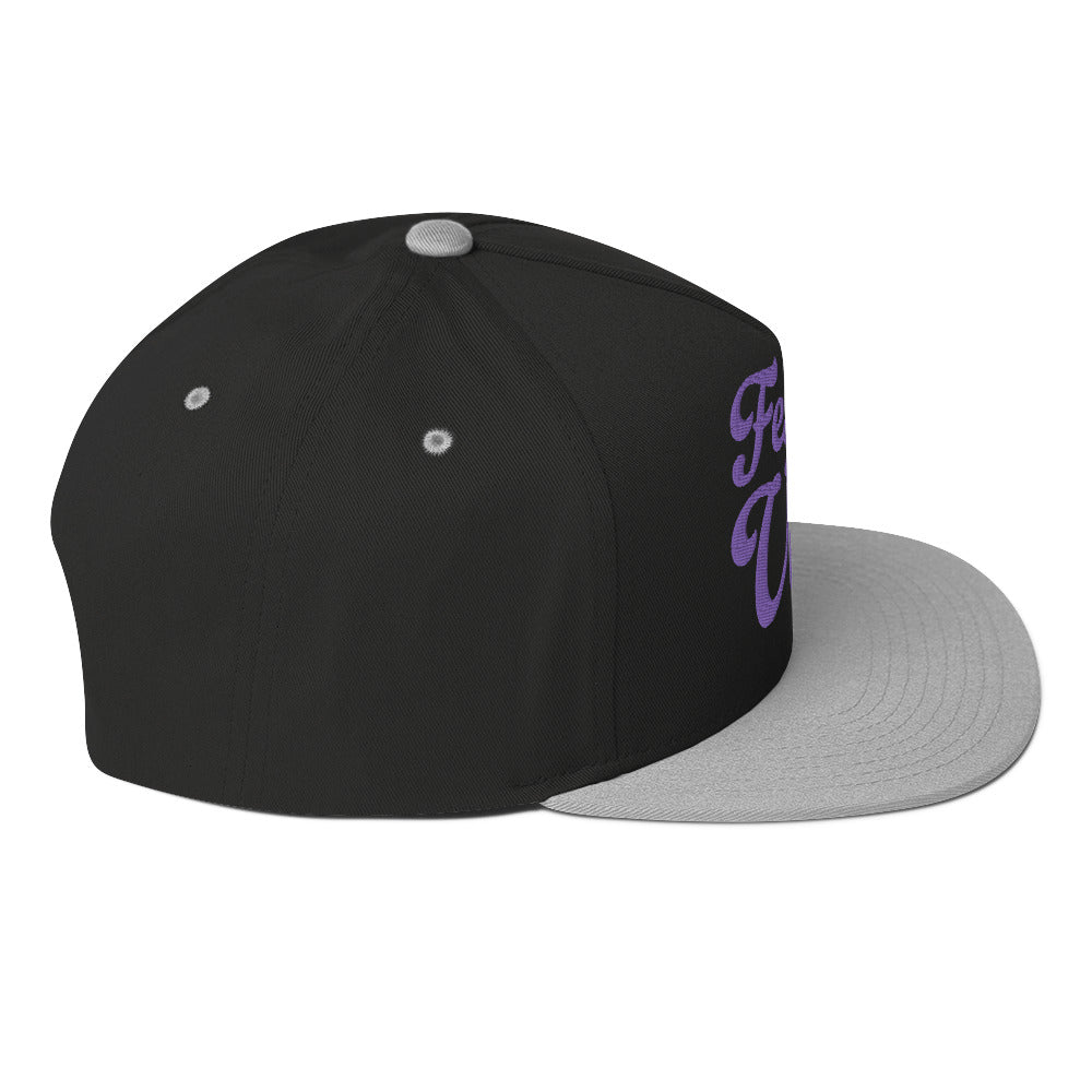Festival Vibes Flat Bill Cap