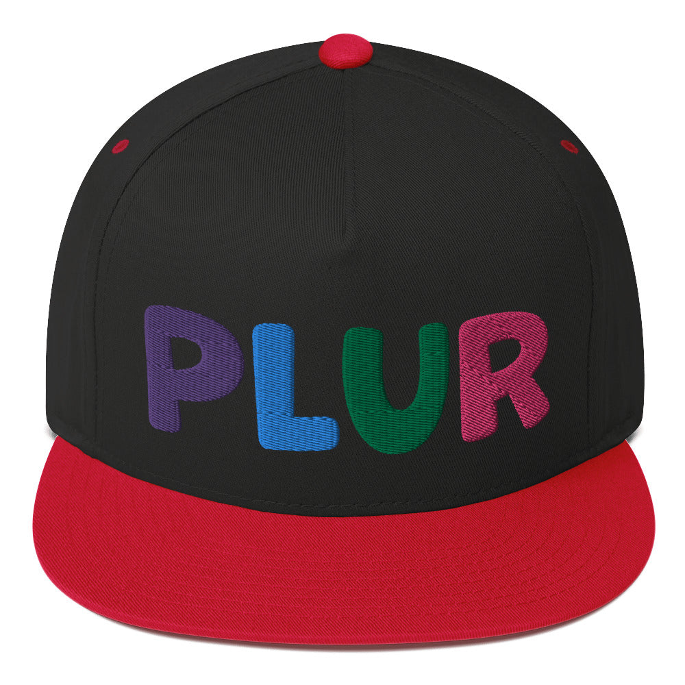 PLUR Flat Bill Cap