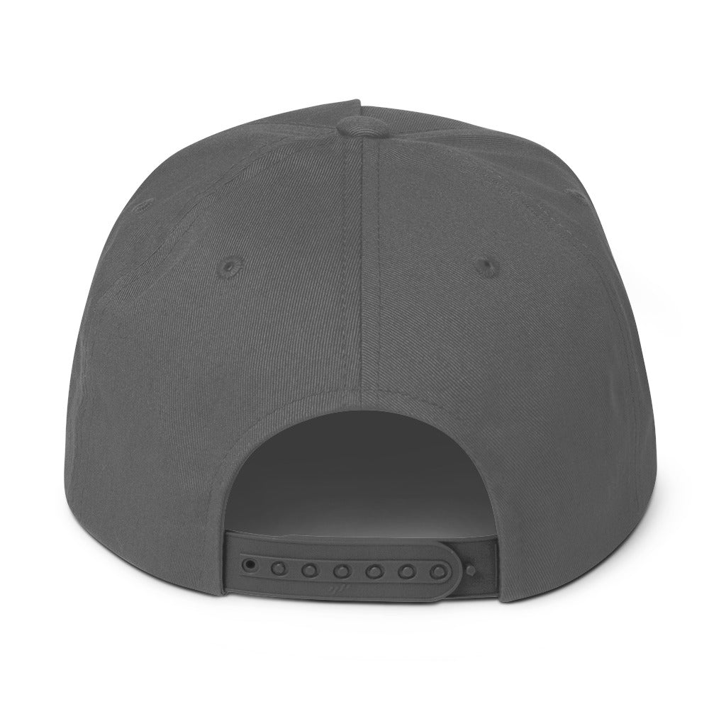 Middle Finger Flat Bill Cap