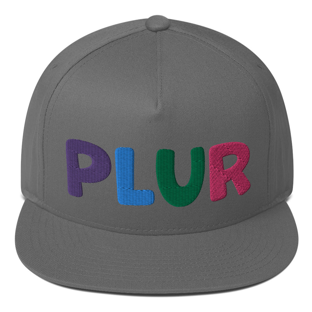 PLUR Flat Bill Cap
