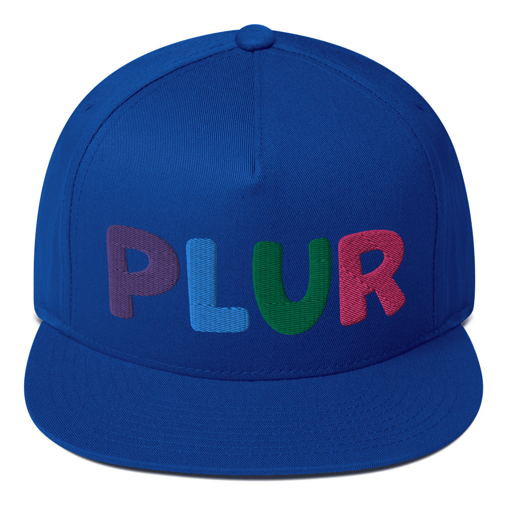 PLUR Flat Bill Cap