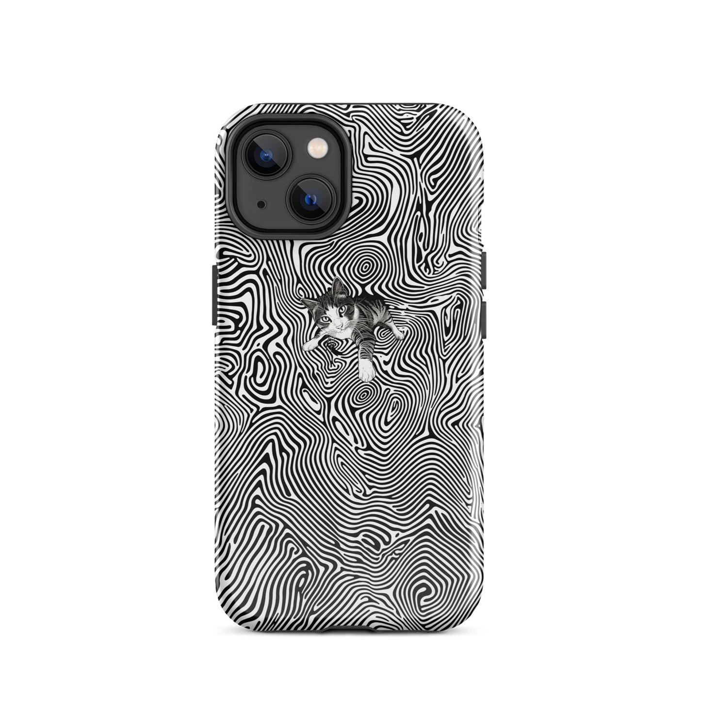 Illusionist Cat Tough Case for iPhone®