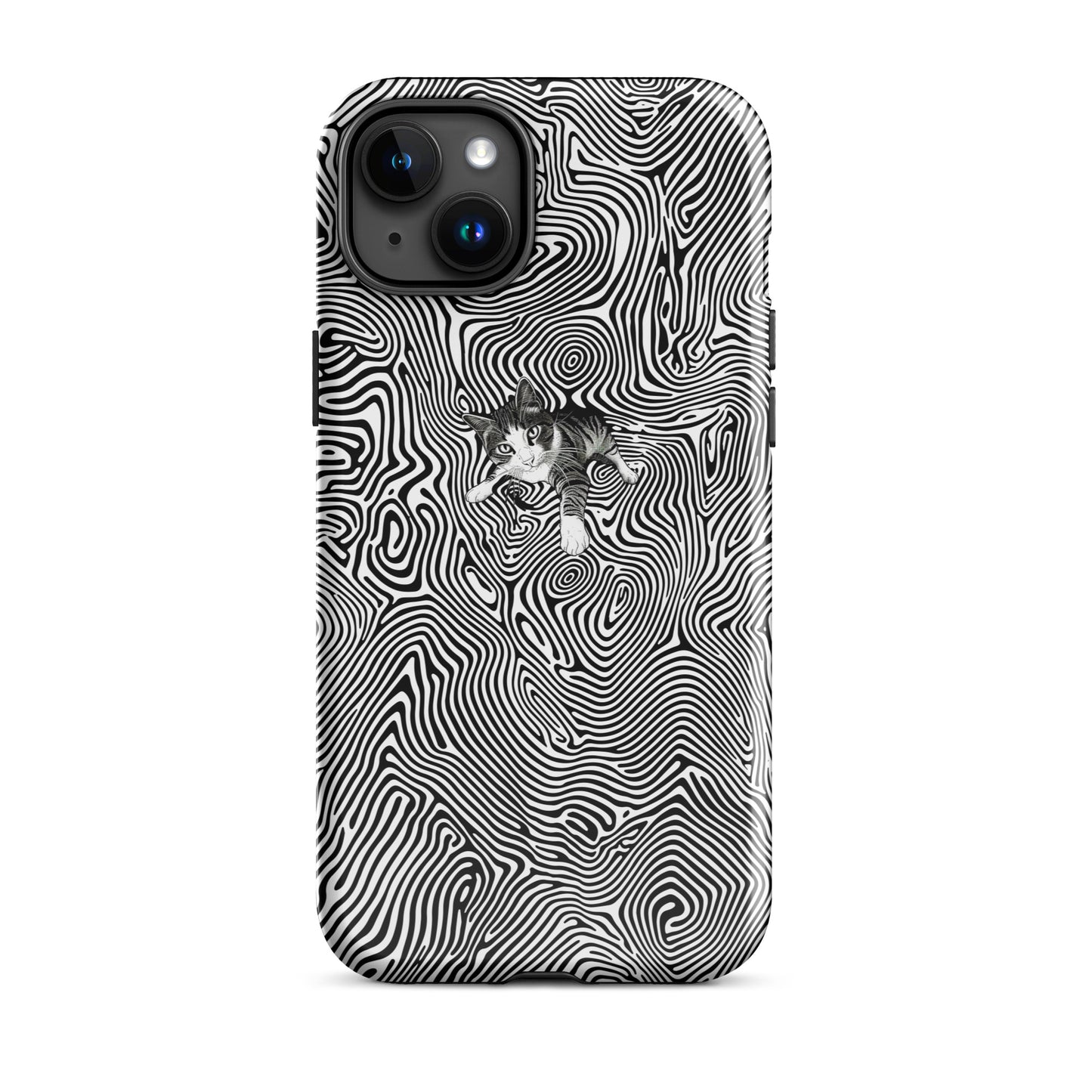 Illusionist Cat Tough Case for iPhone®