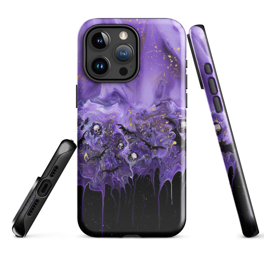 Darker Side of Purple Tough Case for iPhone®